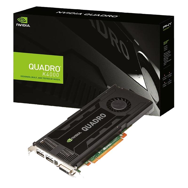 Graphics Card Nvidia Quadro K 4000 3GB